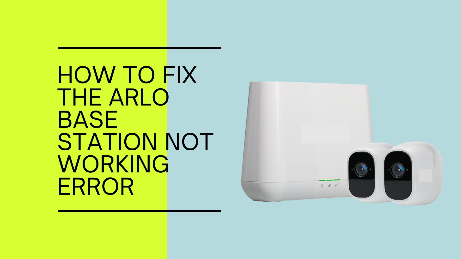 How To Connect My Arlo Base Station Wifi News Current Station In The Word